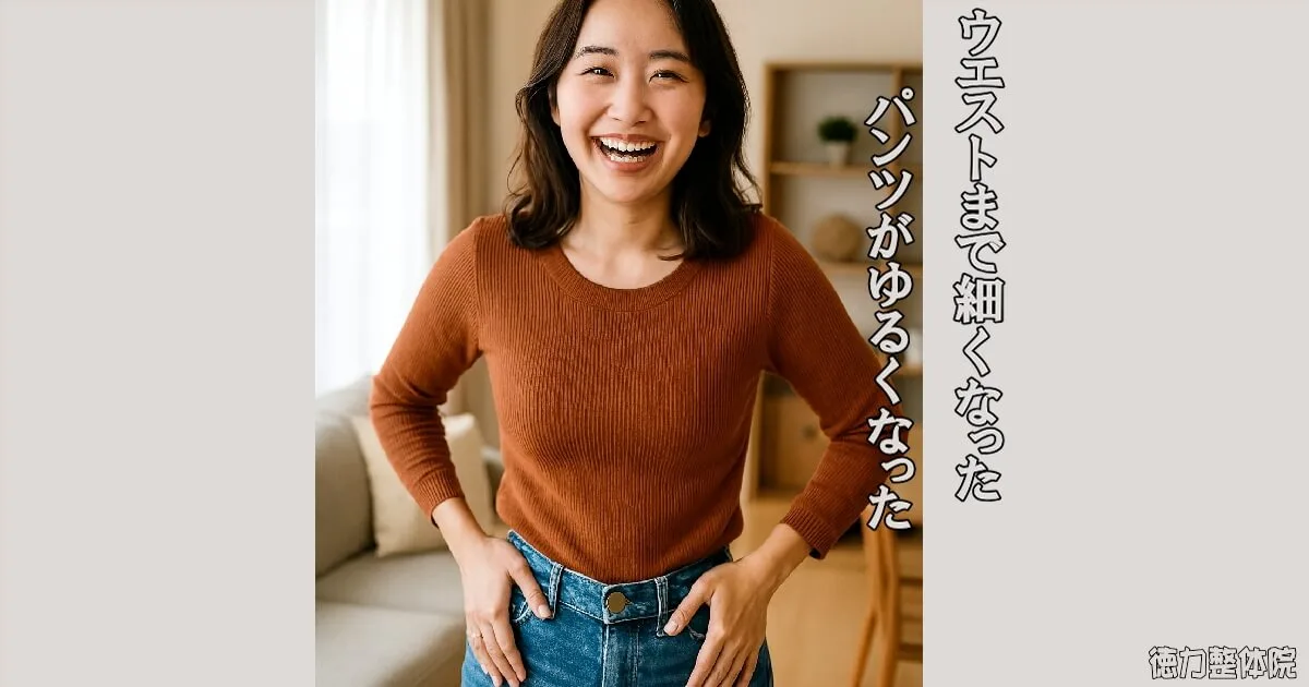 小尻になる骨盤矯正