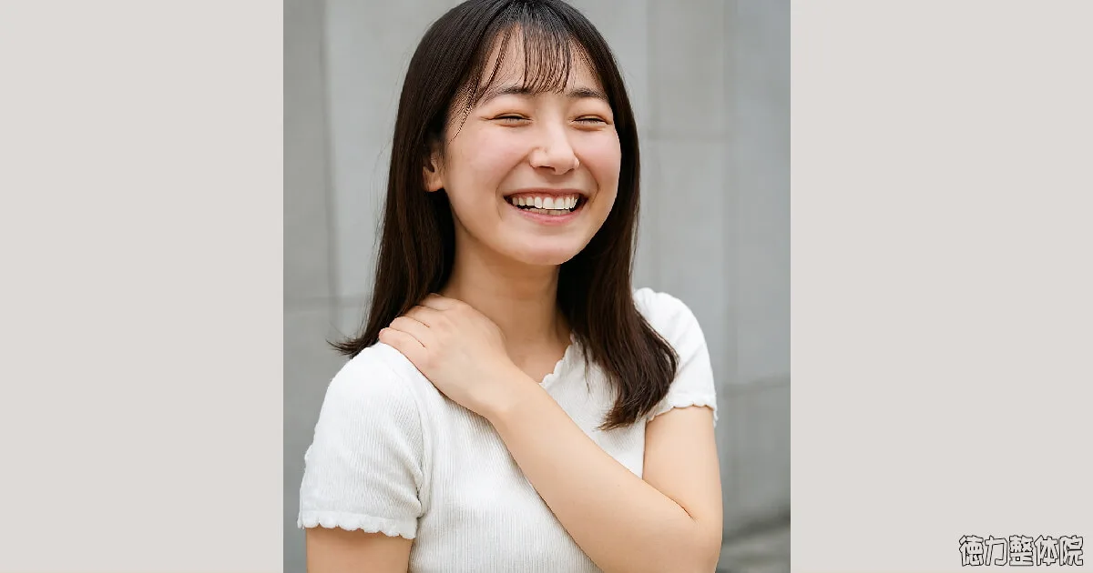 肩の筋肉のコリが起きるのは、どこかに問題が