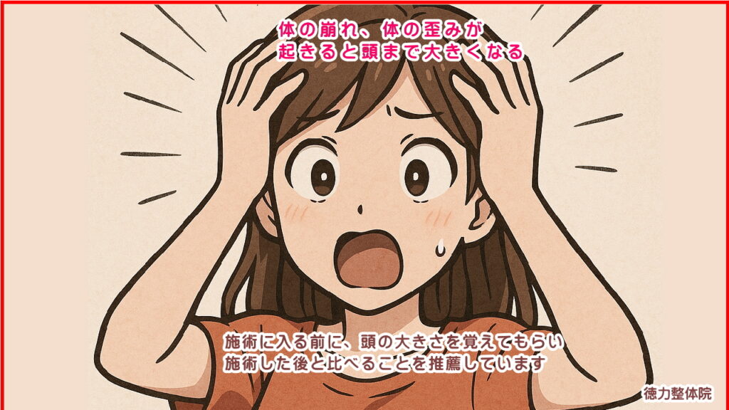 施術する前にと、施術したあとに変化するから驚かれる