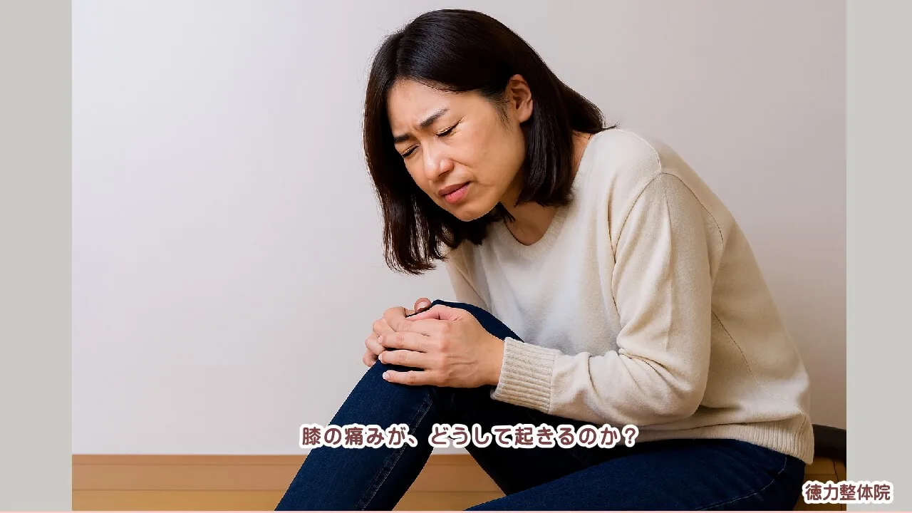 膝が痛い時には何が起きている？