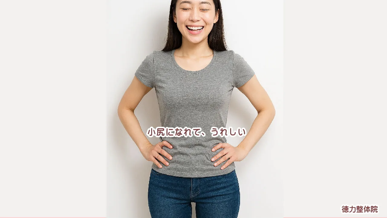 小尻になれるから喜ばれる