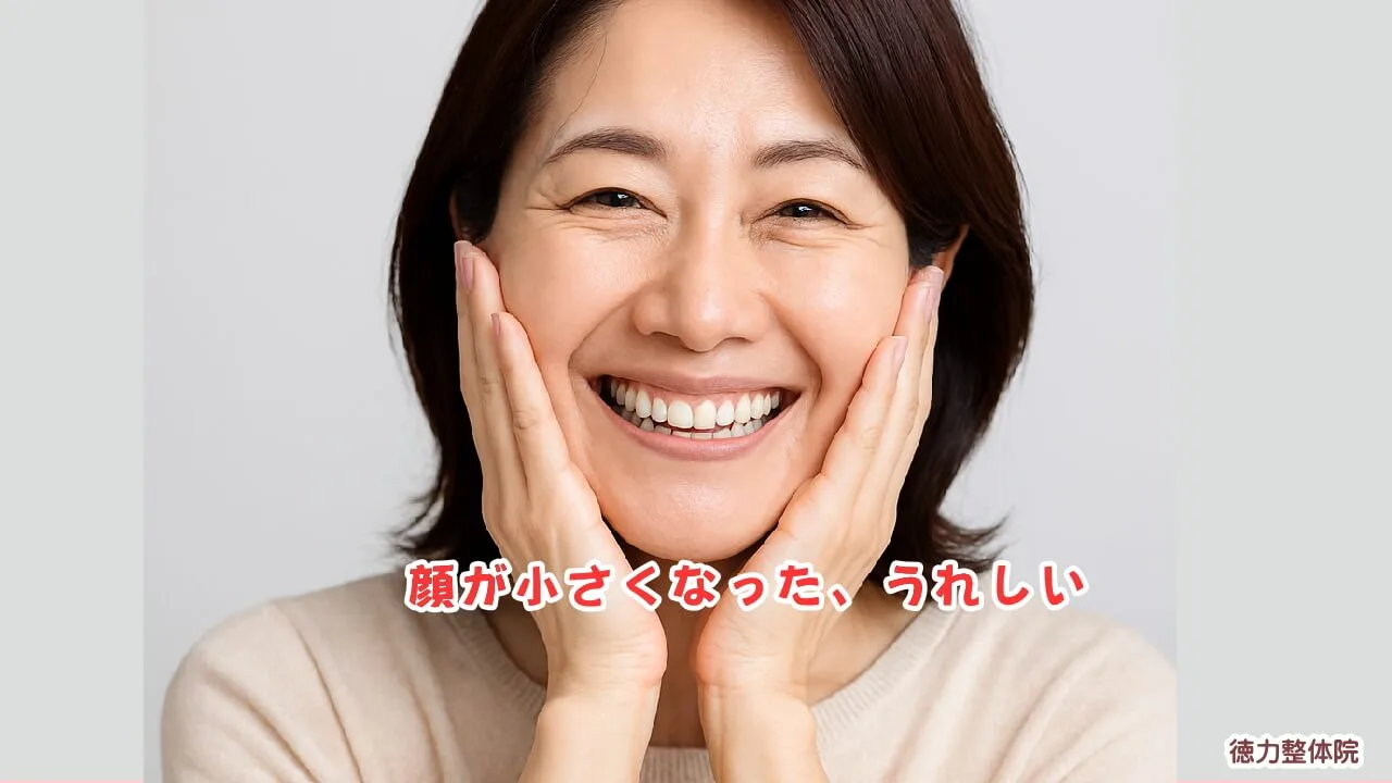 ほんとうに顔が小さくなる、浮腫みや脂肪が減る施術