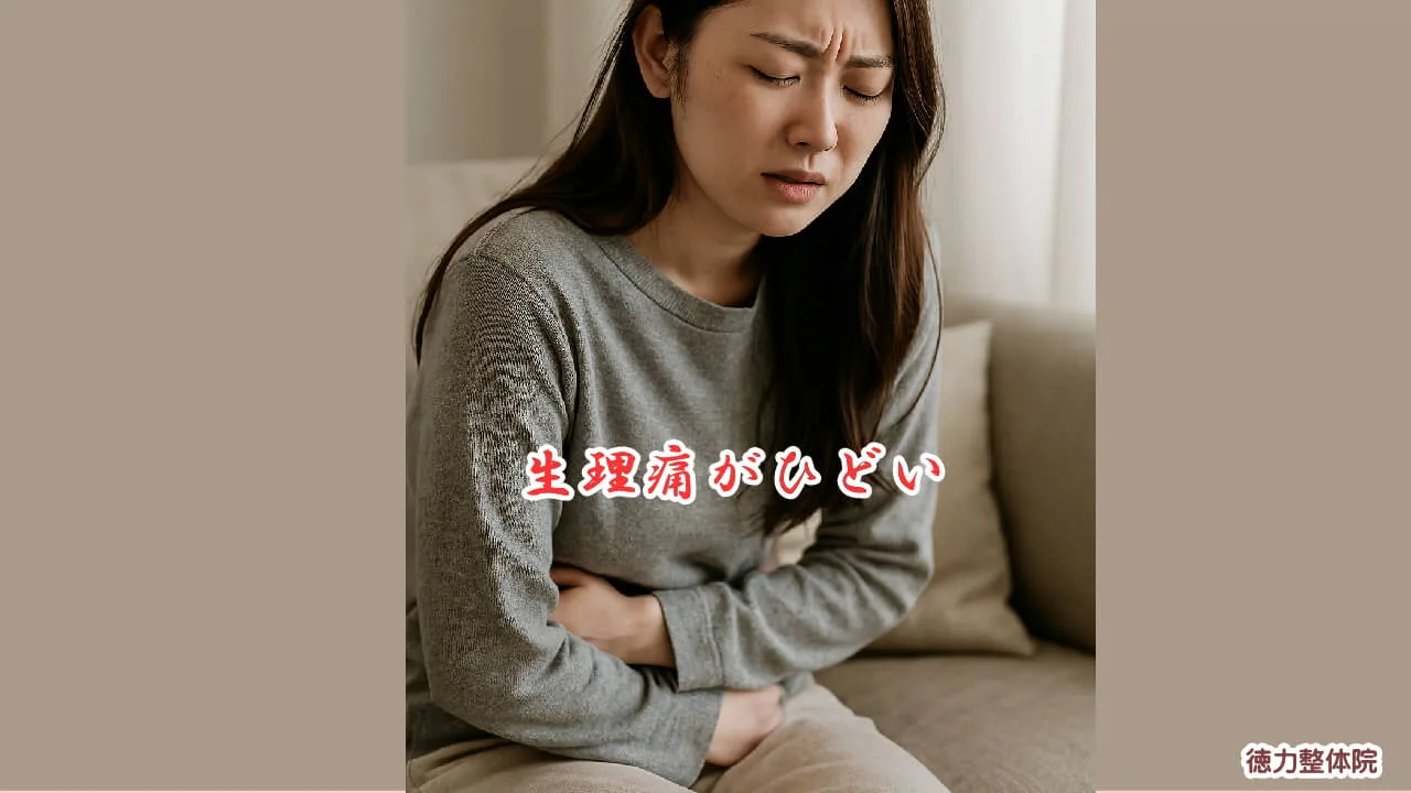 生理の時に生理痛はどうして起きる？