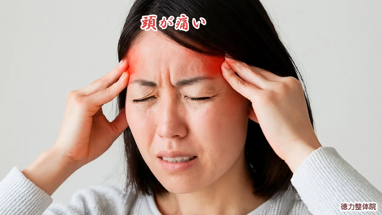 頭の痛みを、原因から改善する
