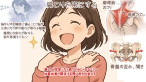 僧帽筋を楽にする為には、筋肉からですが