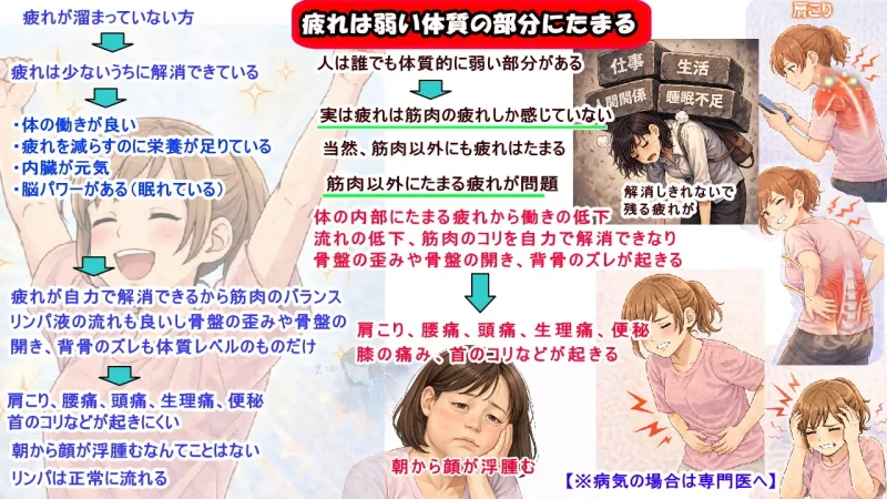 痛みやコリが起きるのは、北九州市 小倉南区 整体 徳力整体院