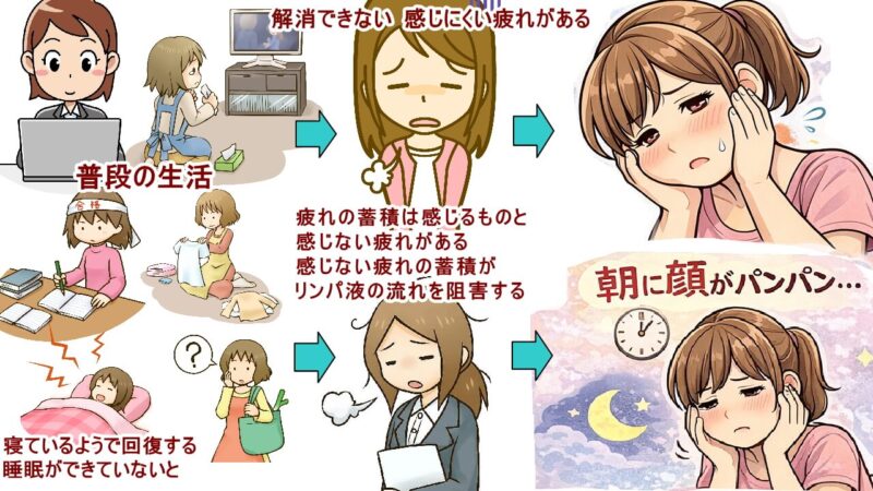 （北九州市小倉南区と小倉北区）小顔矯正と気が付かない疲れの蓄積