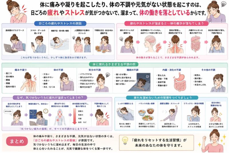 痛みやコリがある時は体が歪みを起こしている時。北九州市・小倉の徳力整体院