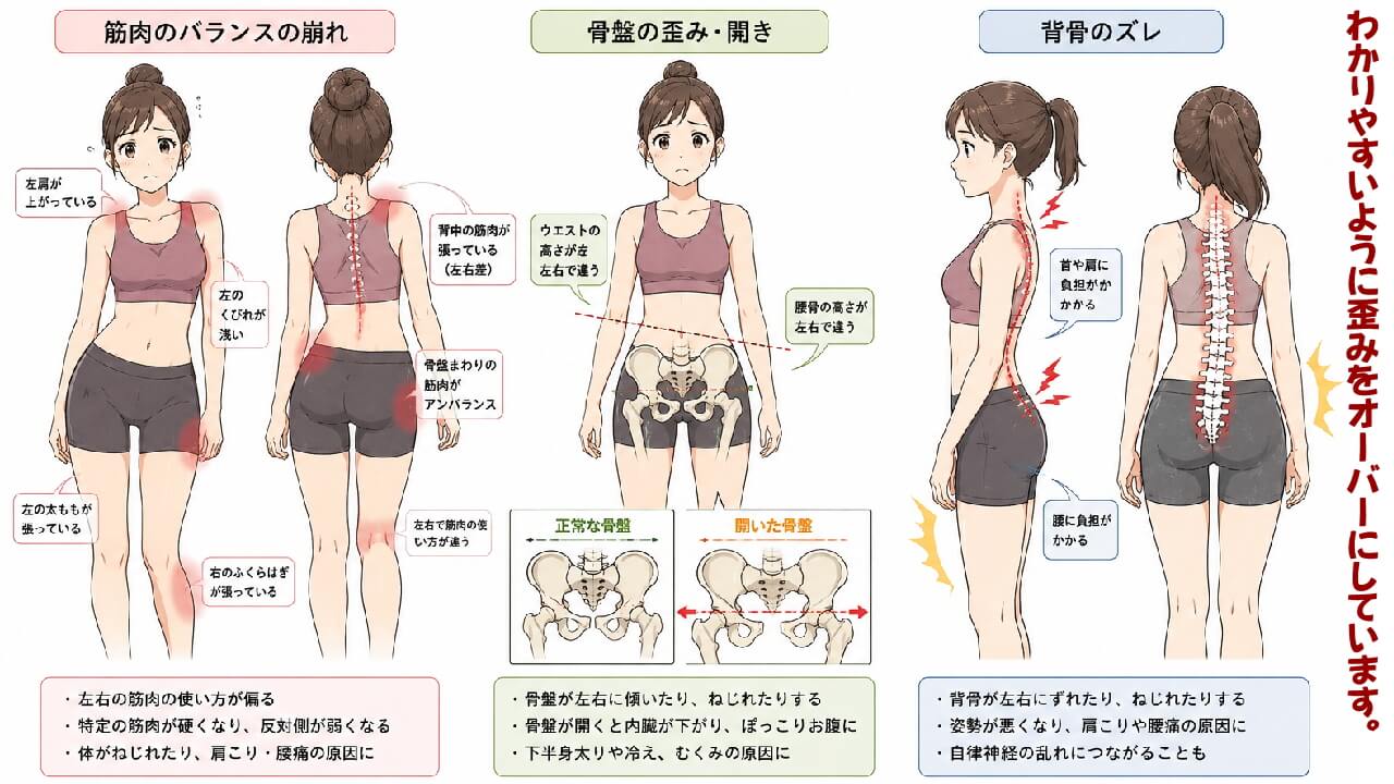 生活で生み出される疲れやストレスを十分に減らしていないと増えやすい北九州市・小倉の徳力整体院