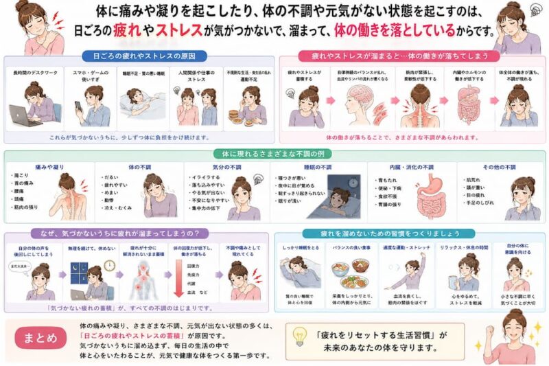 痛みやコリがある時は体が歪みを起こしている時。北九州市・小倉の徳力整体院